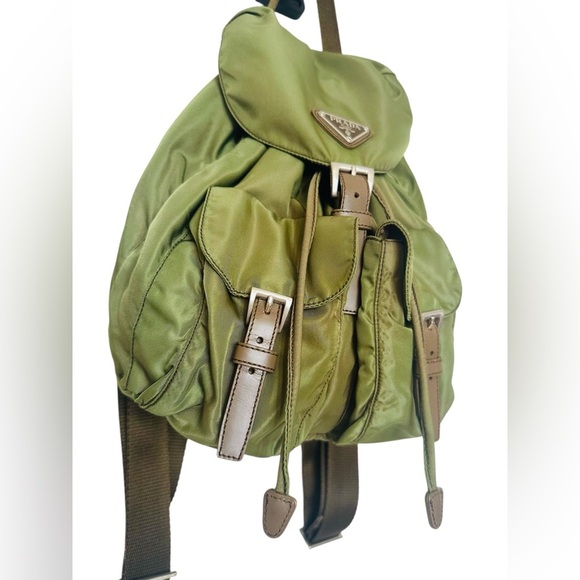 PRADA VINTAGE TESTO NYLON RUCKSACK BACKPACK - Picture 8 of 10